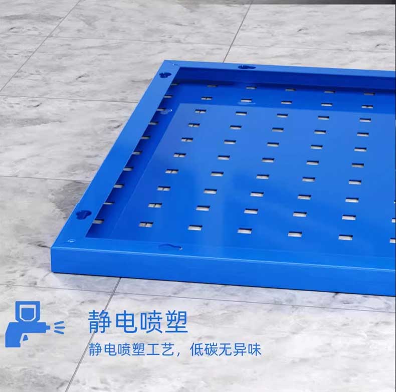 馳兔雙面加高五金工具架車間修理移動(dòng)工具存放架方孔工具掛板展示